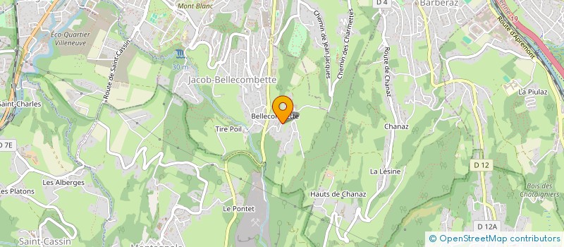 localisation de l'entreprise GAEC RECONNU TOCHON à JACOB-BELLECOMBETTE