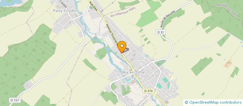 localisation de l'entreprise GAEC RECONNU VAN DER MAREL  AIX-VILLEMAUR-PALIS