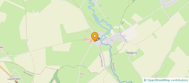 localisation de l'entreprise GAEC REGAIN  SAINT MICHEL