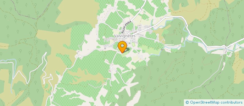 localisation de l'entreprise GAEC REMONDAT  VALVIGNERES