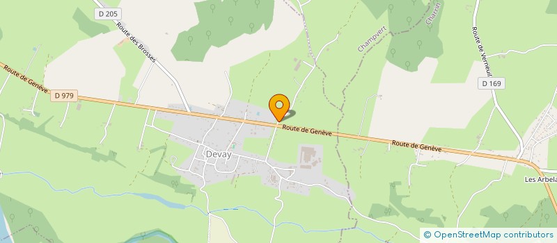 localisation de l'entreprise GAEC RENARD à DEVAY