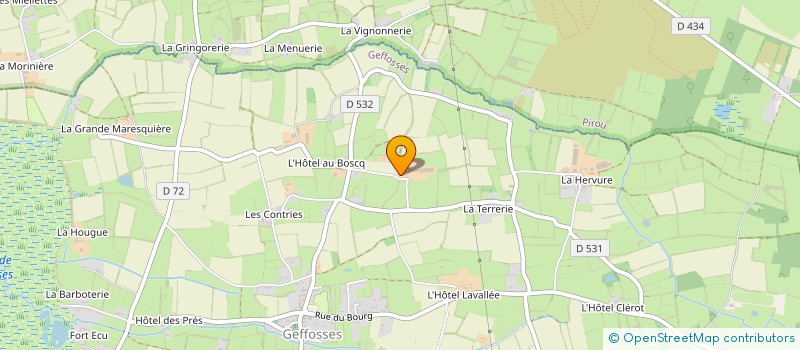 localisation de l'entreprise GAEC RENOUF à GEFFOSSES