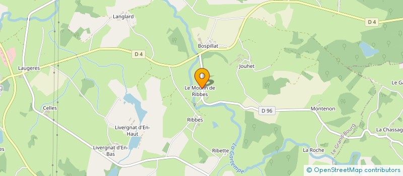localisation de l'entreprise GAEC RICARD-AUPETIT à LE GRAND-BOURG