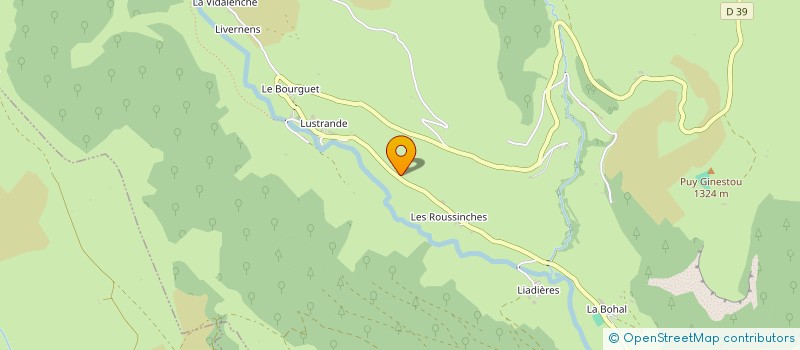 localisation de l'entreprise GAEC RISPAL DE PRADINES à CEZENS