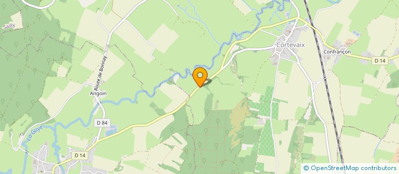 localisation de l'entreprise GAEC ROBIN - VANNIER  CHAPAIZE