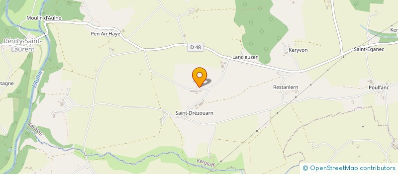 localisation de l'entreprise GAEC ROHOU à KERGLOFF