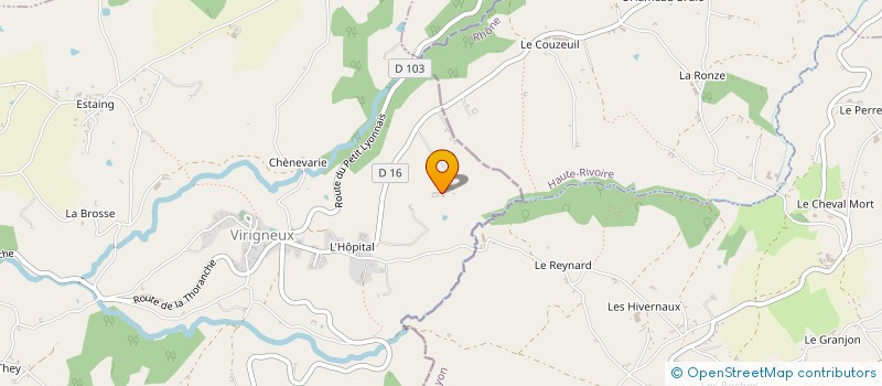localisation de l'entreprise GAEC RONZON à VIRIGNEUX