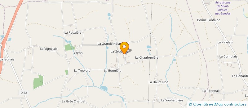 localisation de l'entreprise GAEC ROUL-RIBOT à LA DOMINELAIS