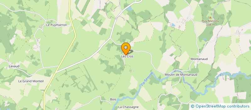 localisation de l'entreprise GAEC ROUMILHAC à CHATEAUPONSAC