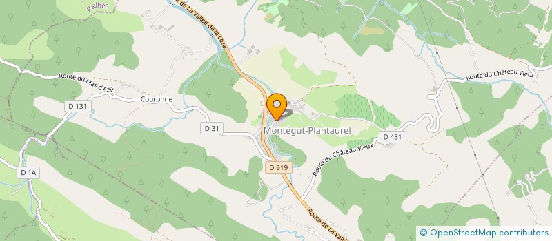 localisation de l'entreprise GAEC ROUSSE-ROZIES à LOUBENS