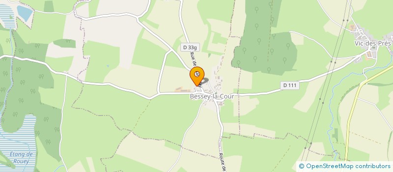 localisation de l'entreprise GAEC ROUSSEAU  BESSEY-LA-COUR