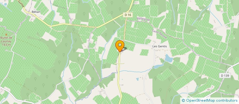 localisation de l'entreprise GAEC ROUSSEL  SAINT-FERME