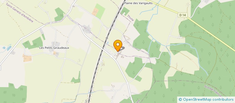 localisation de l'entreprise GAEC ROUX DE L'ANE VERT  SOSSAIS