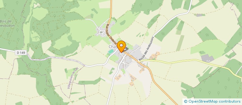localisation de l'entreprise GAEC ROY à CHASSIGNY