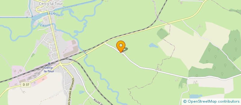 localisation de l'entreprise GAEC ROY GAMRACY  CERCY-LA-TOUR