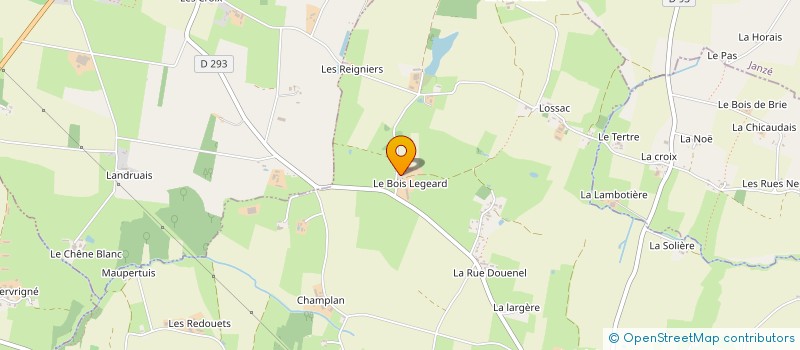 localisation de l'entreprise GAEC RUBLON à TRESBŒUF