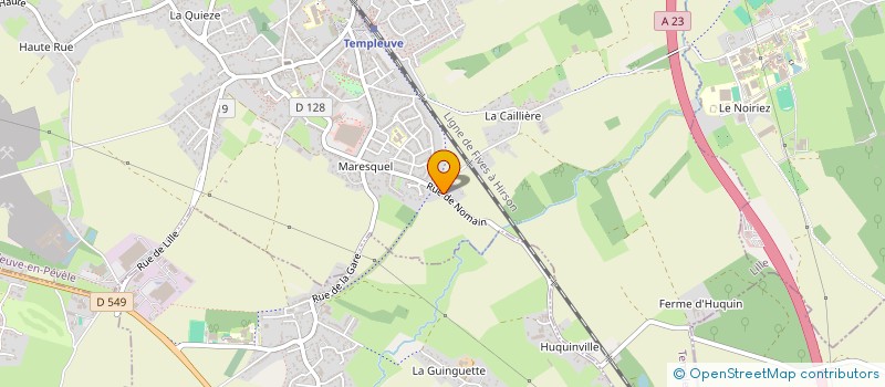 localisation de l'entreprise GAEC RUSCART à CAPPELLE-EN-PEVELE
