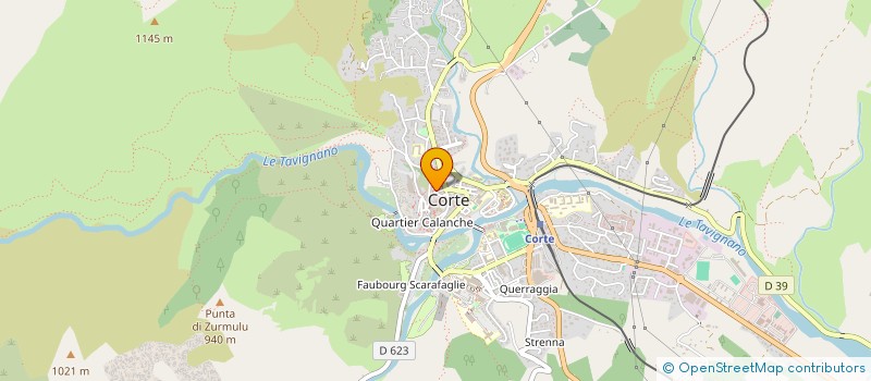 localisation de l'entreprise GAEC SABIANI JOSEPH à CORTE