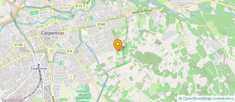 localisation de l'entreprise GAEC SAINT ANDRE  CARPENTRAS