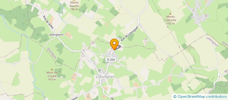 localisation de l'entreprise GAEC SAINT GEORGES  LOTTINGHEN