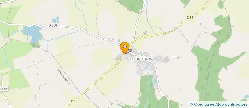 localisation de l'entreprise GAEC SAINT JACQUES à SAULXURES