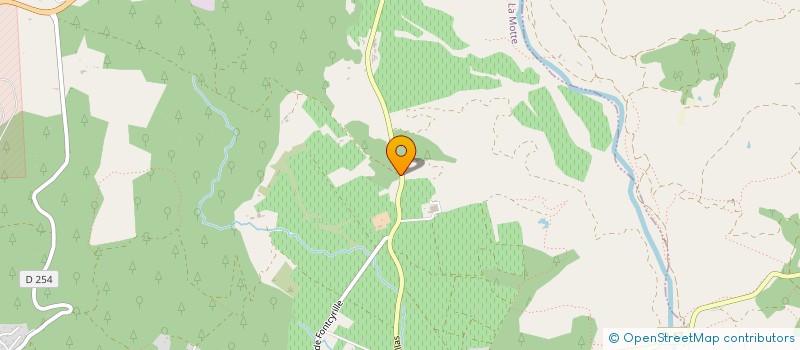 localisation de l'entreprise GAEC SAINT ROMAN D'ESCLANS à LA MOTTE