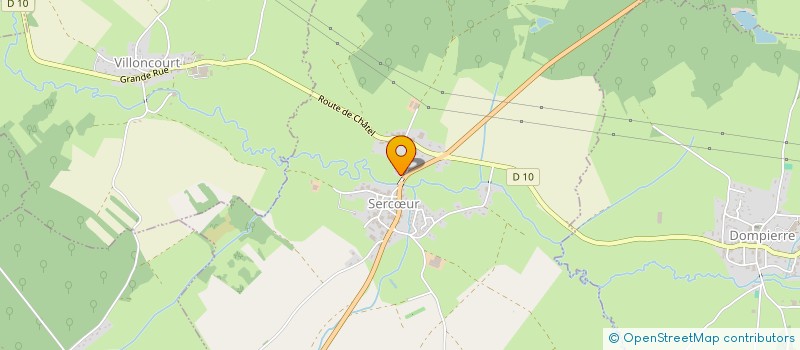 localisation de l'entreprise GAEC SALMON  SERCUR