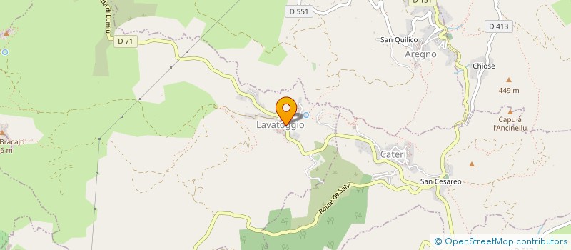 localisation de l'entreprise GAEC SANTELLI à LAVATOGGIO