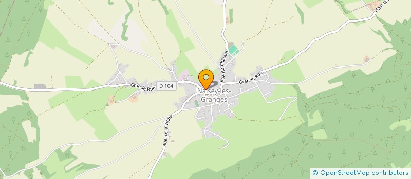 localisation de l'entreprise GAEC SAPOLIN DOMINIQUE ET JEROME  NAISEY-LES-GRANGES