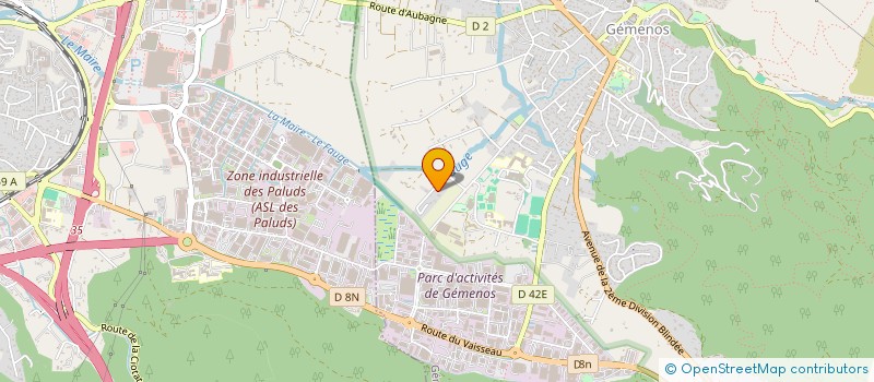 localisation de l'entreprise GAEC SASSATELLI  GEMENOS