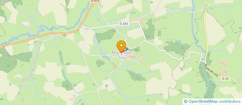 localisation de l'entreprise GAEC SAUNIER  ISSY-L'EVEQUE