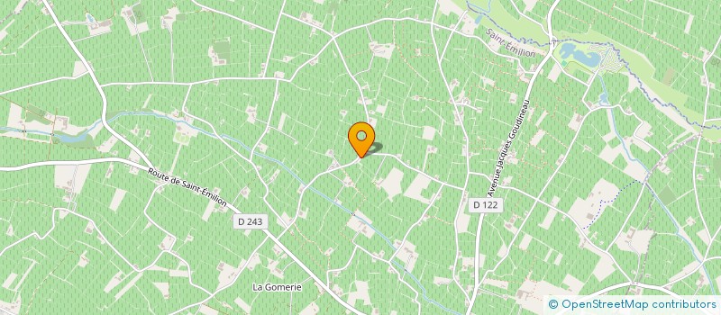 localisation de l'entreprise GAEC SAUTEREAU PERE ET FILS à SAINT-EMILION