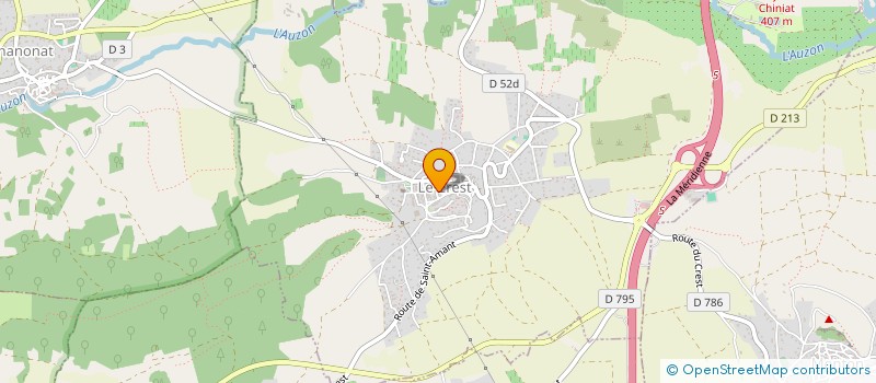 localisation de l'entreprise GAEC SAVIGNAT à OLLOIX