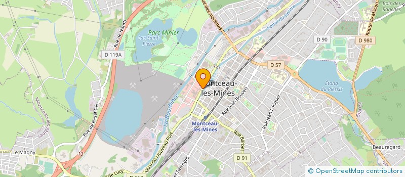 localisation de l'entreprise GAEC SAVIN à ST BERAIN SOUS SANVIGNES