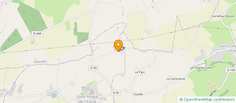 localisation de l'entreprise GAEC SCELLES à SAINT-ANDRE-DE-L'EPINE