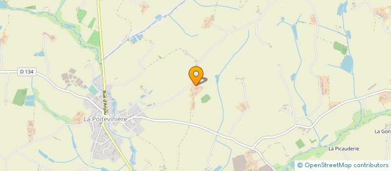 localisation de l'entreprise GAEC SECHER à BEAUPREAU-EN-MAUGES