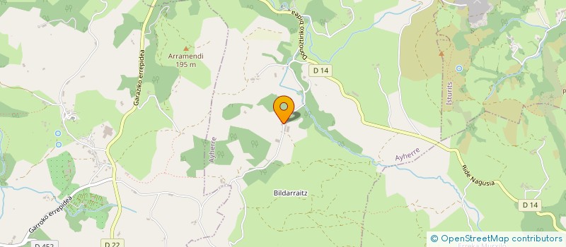 localisation de l'entreprise GAEC SEGI-AINTZINA  AYHERRE