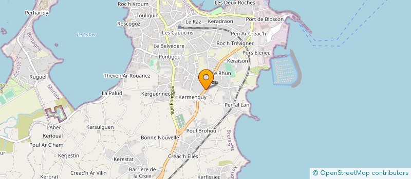 localisation de l'entreprise GAEC SEITE JACOB à ROSCOFF
