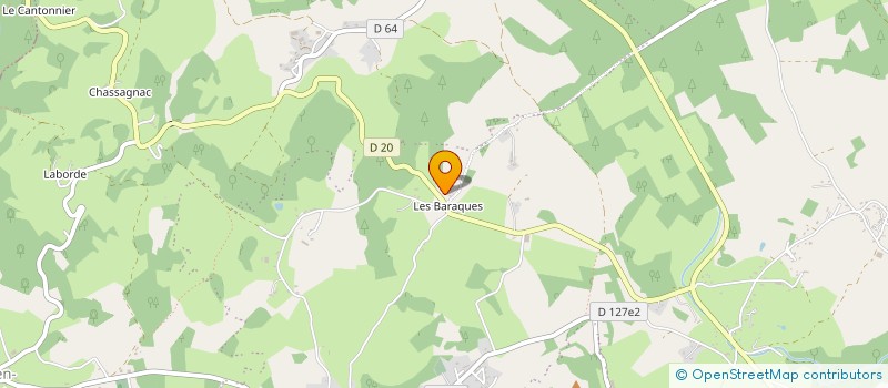 localisation de l'entreprise GAEC SERRE à SARROUX - SAINT JULIEN