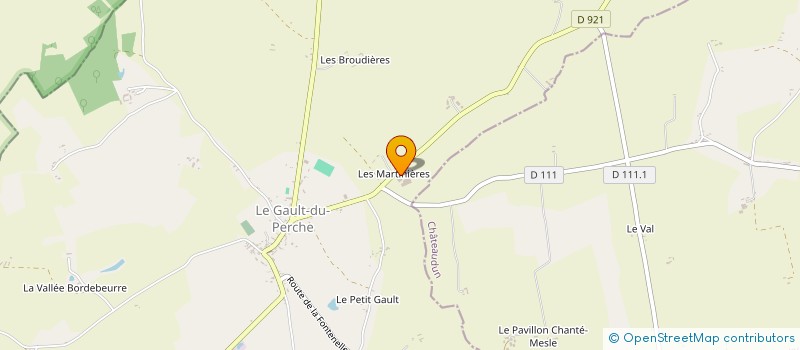 localisation de l'entreprise GAEC SERREAU à LE GAULT-DU-PERCHE
