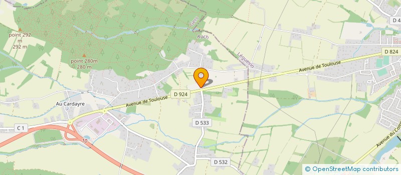 localisation de l'entreprise GAEC SERRES DELLAROSSA  PUJAUDRAN