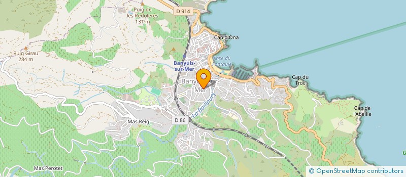 localisation de l'entreprise GAEC SHOJI  BANYULS-SUR-MER