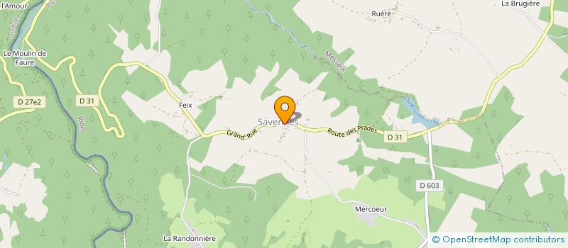 localisation de l'entreprise GAEC SIBOT à SAVENNES