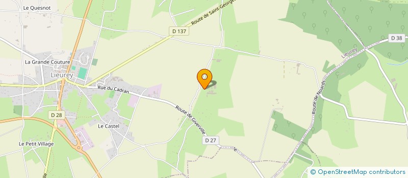 localisation de l'entreprise GAEC SIMON D E S I  LIEUREY