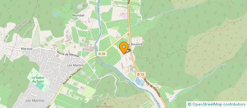 localisation de l'entreprise GAEC SOLEIL DES VACANCES  HYERES