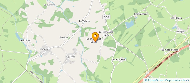 localisation de l'entreprise GAEC SOLVIGNON à GOUZON