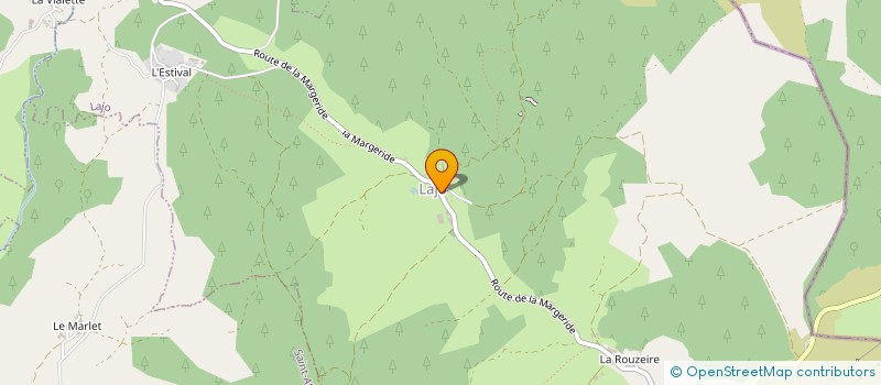 localisation de l'entreprise GAEC SOULIER DE LAJO  LAJO