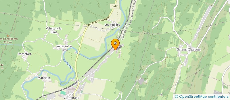localisation de l'entreprise GAEC SOUS LES ROCHES à VILLEREVERSURE