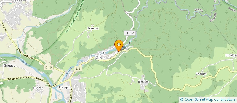 localisation de l'entreprise GAEC STE-BONNETTE à AZERAT