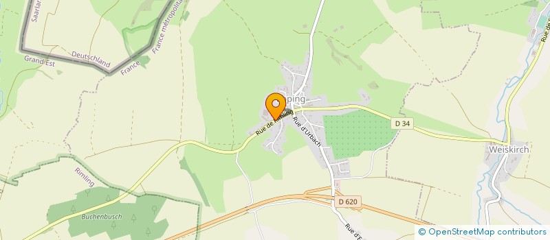 localisation de l'entreprise GAEC SUCK  EPPING